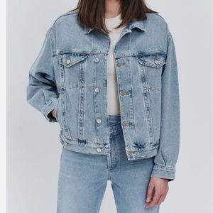 Agolde Charli Oversized Denim Jacket